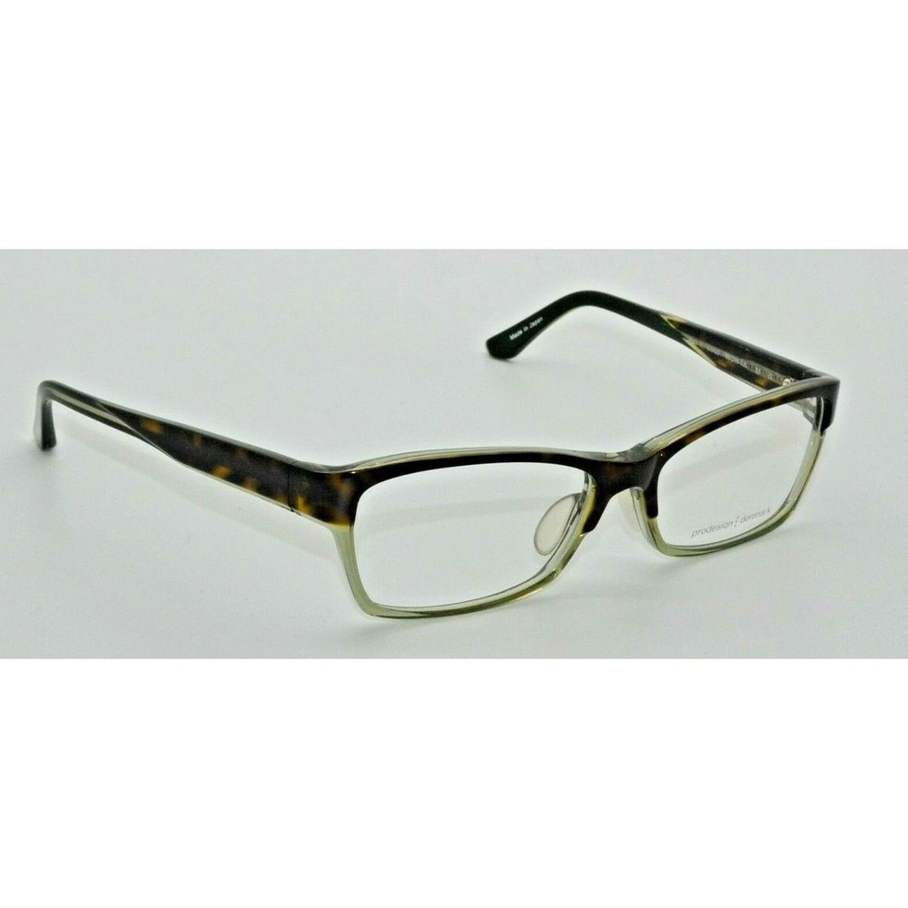 NWOT Auth PRODESIGN DENMARK 4663 1 c.5422 Brown Olive Green Eyeglasses Frames